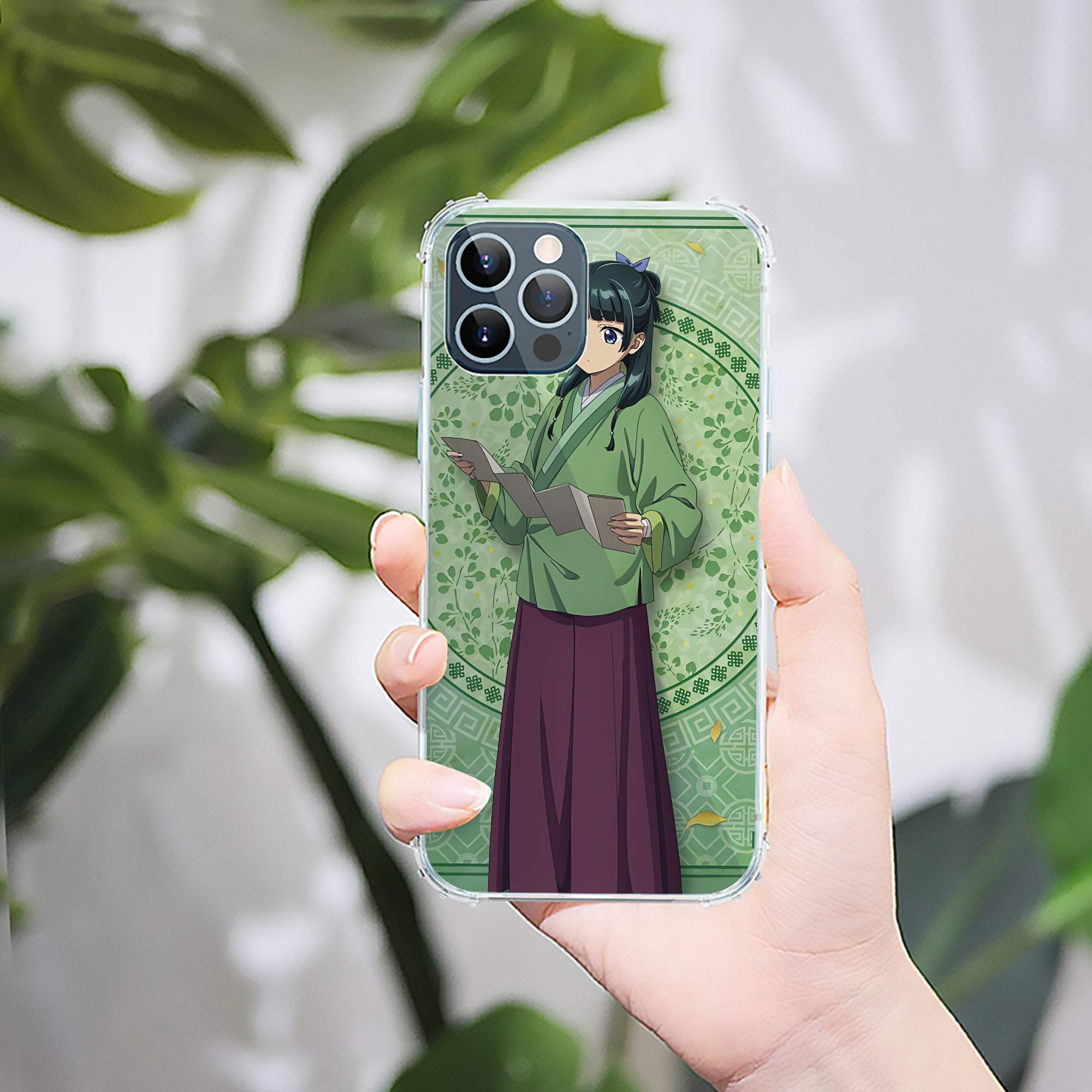（画像用） 薬屋のひとりごと The Apothecary Diaries 【iPhone 12シリーズ対応】透明スマホケース（クリアソフトケース）